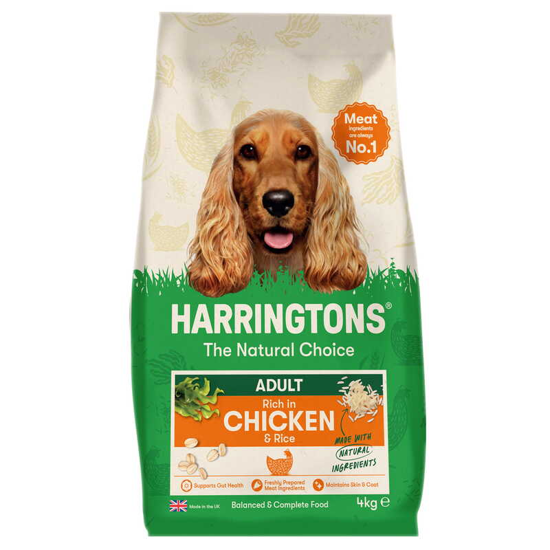 Harringtons Adult rich in Chicken & Rice 4kg x 3