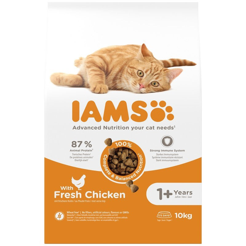 Iams Cat Adult with Chicken 10kg