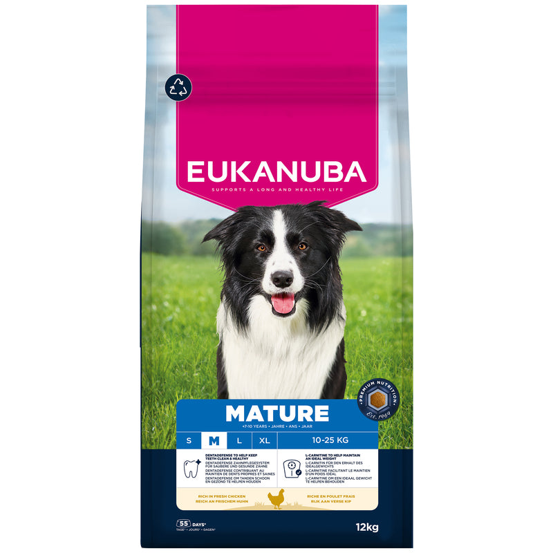 Eukanuba Mature Medium Breed Chicken