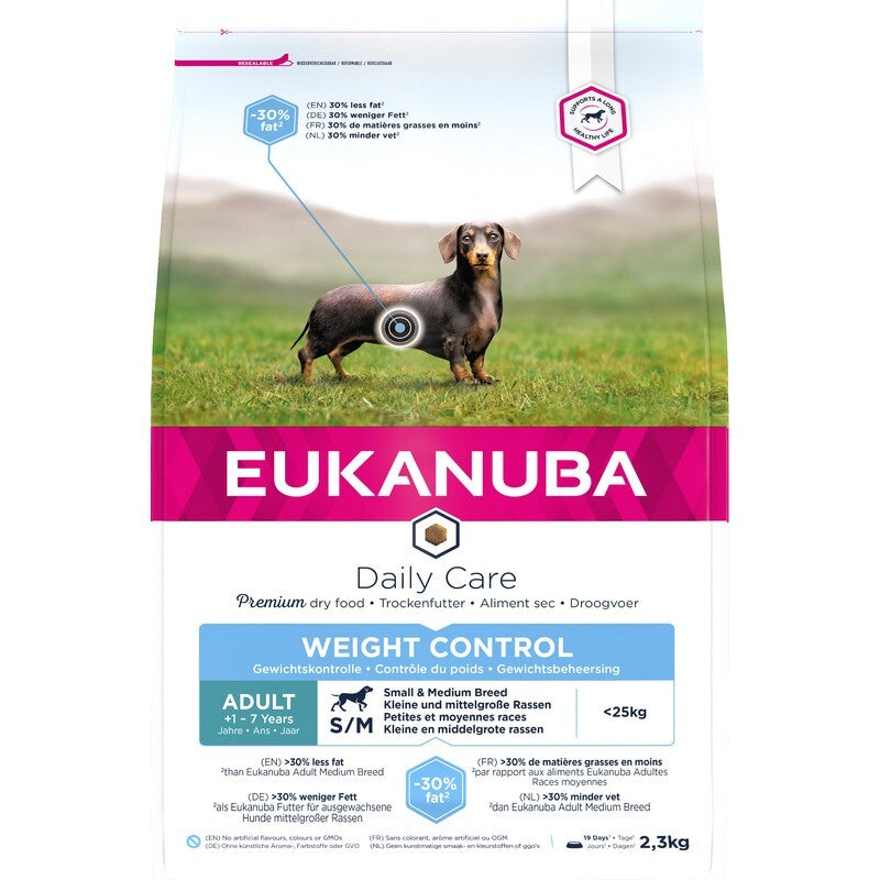 Eukanuba Daily Care Weight Control Small Medium Breed