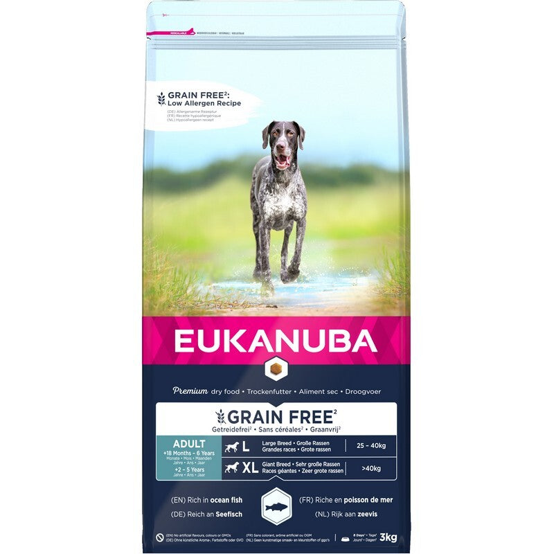 Eukanuba Adult Large Breed Grain Free Ocean Fish
