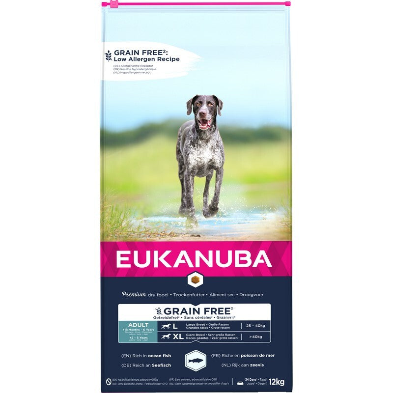 Eukanuba Adult Large Breed Grain Free Ocean Fish