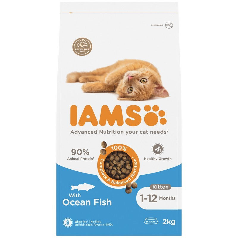 Iams Kitten with Ocean Fish