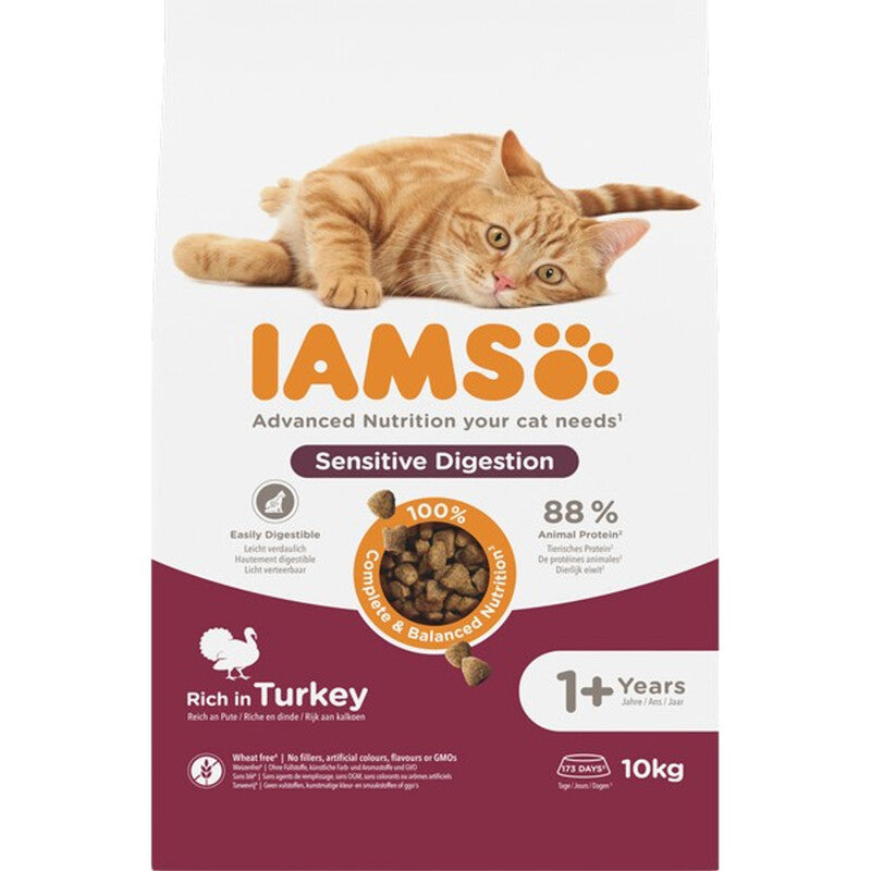 Iams Cat Adult Sensitive Digestion with Turkey