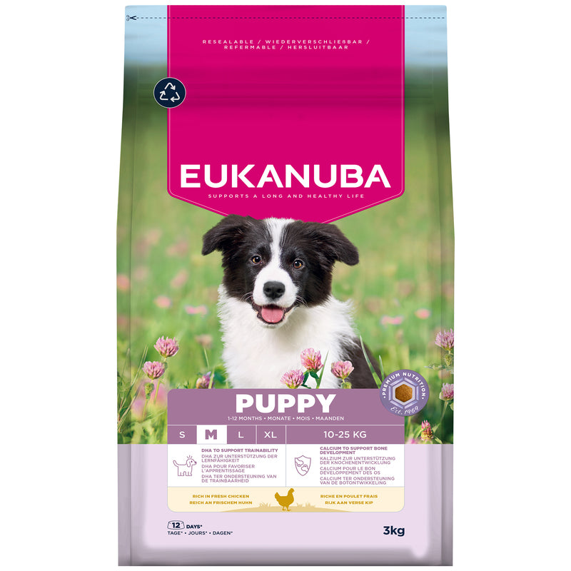 Eukanuba Puppy Medium Breed Chicken