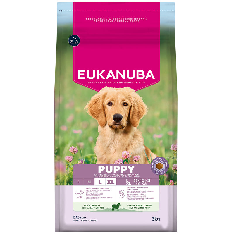 Eukanuba Puppy Large Breed Lamb & Rice