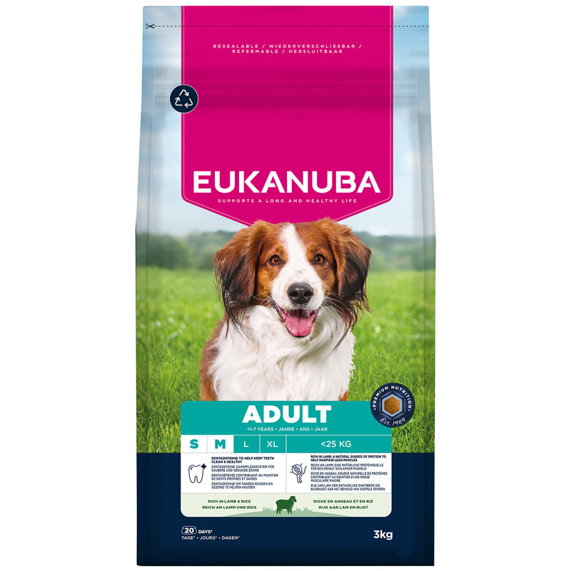 Eukanuba Adult Small Medium Breed Lamb & Rice