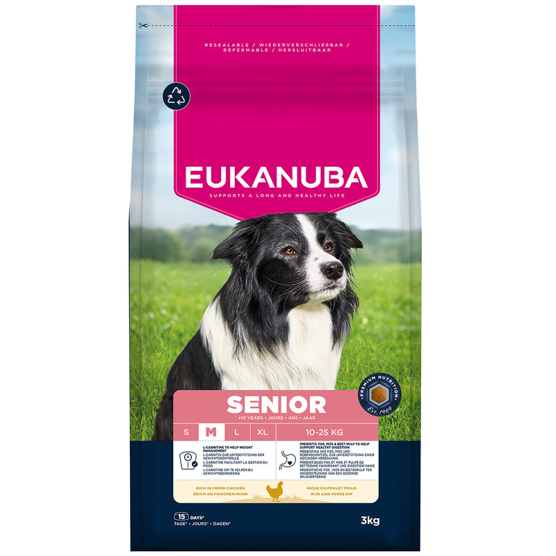 Eukanuba Senior Medium Breed Chicken