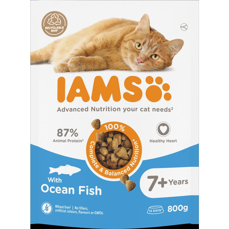 Iams Cat Senior with Ocean Fish