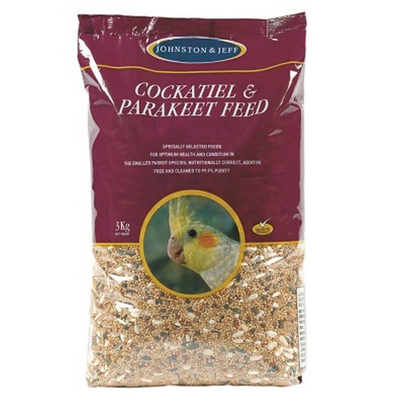 Johnston & Jeff Cockatiel & Parakeet Mix