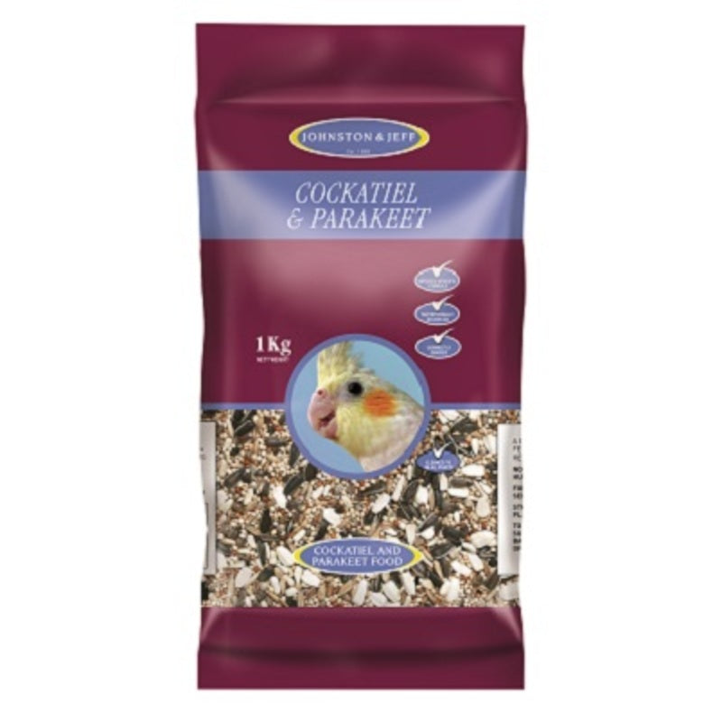 Johnston & Jeff Cockatiel & Parakeet Mix