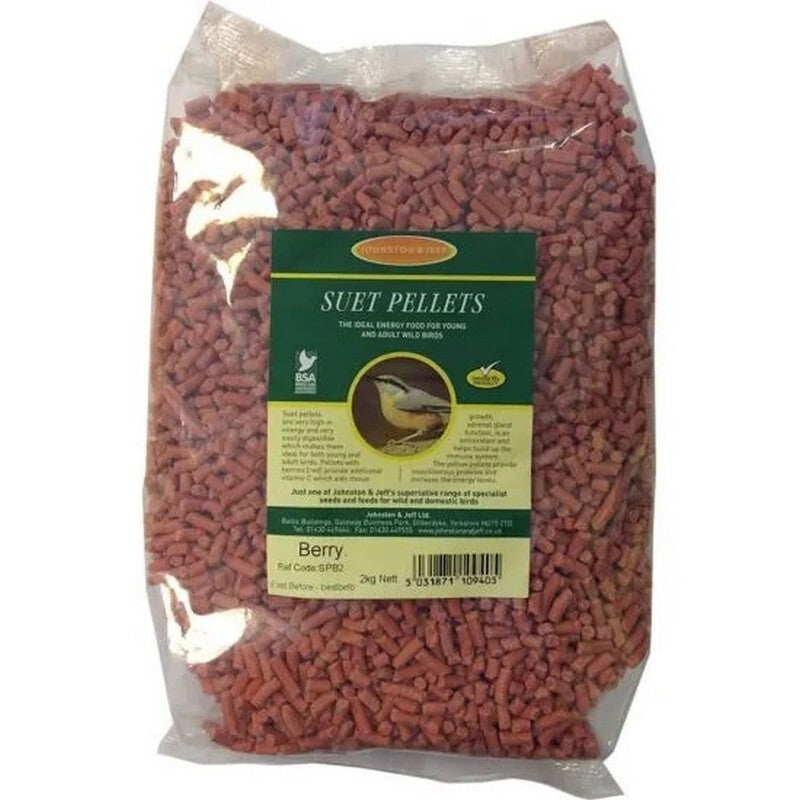 Johnston & Jeff Suet Pellets with Berries