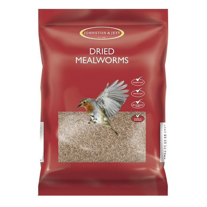Johnston & Jeff Dried Mealworm 100g x 12