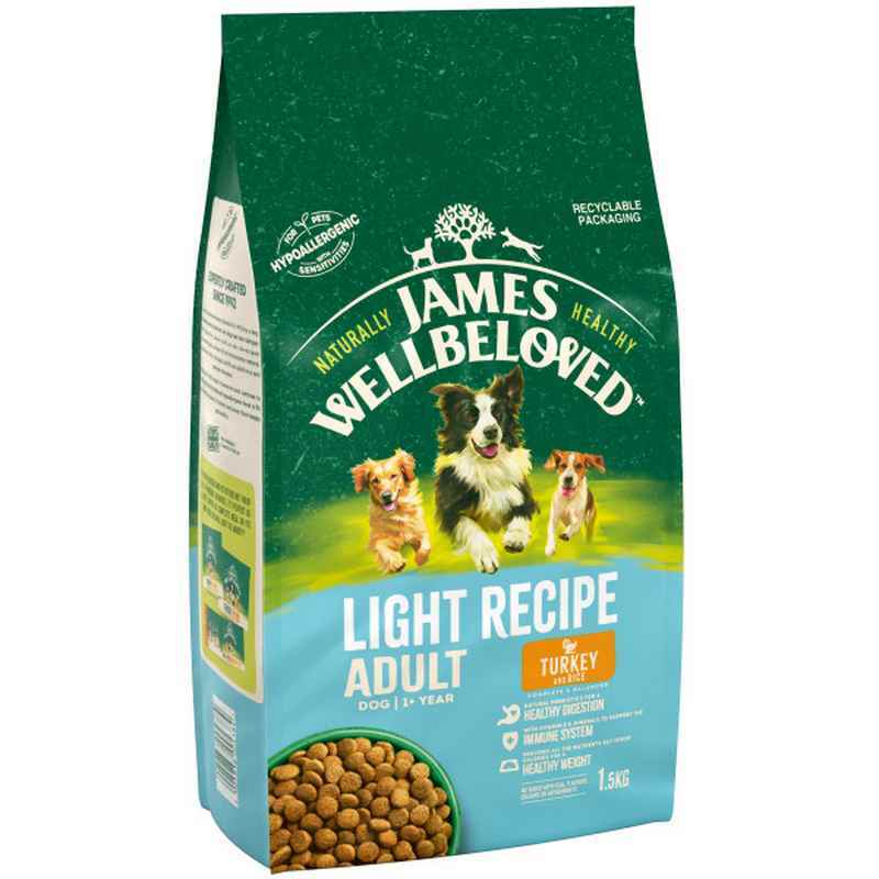 James Wellbeloved Adult Light Turkey & Rice 1.5kg