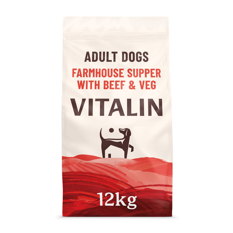 Vitalin Adult Farmhouse Supper with Beef & Veg