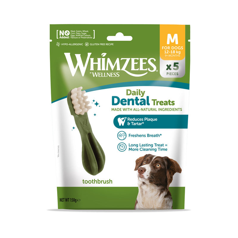 Whimzees Toothbrush Trial Pack pieces x 5