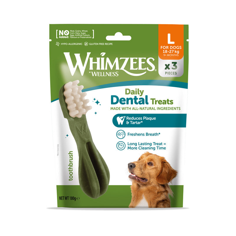 Whimzees Toothbrush Trial Pack pieces x 5