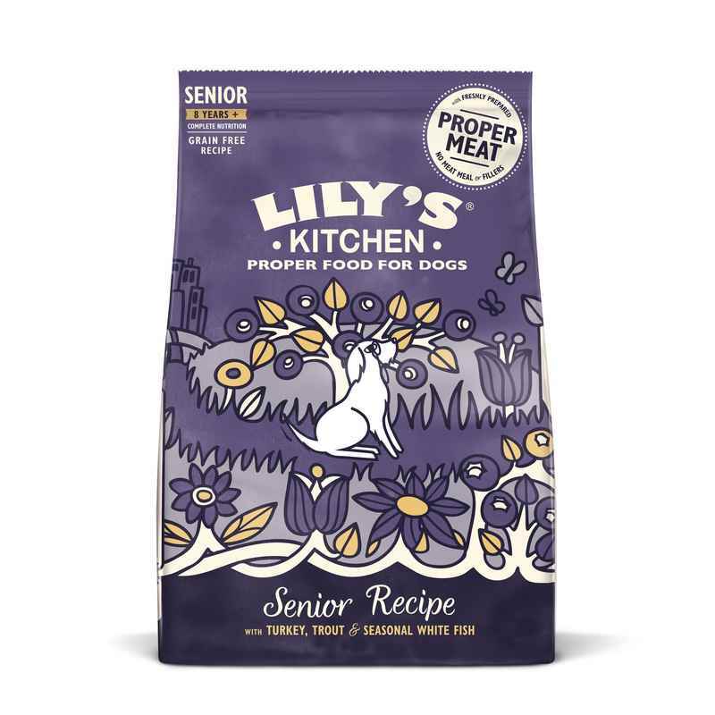 Lilys Kitchen Senior Recipe Turkey & Trout Dog