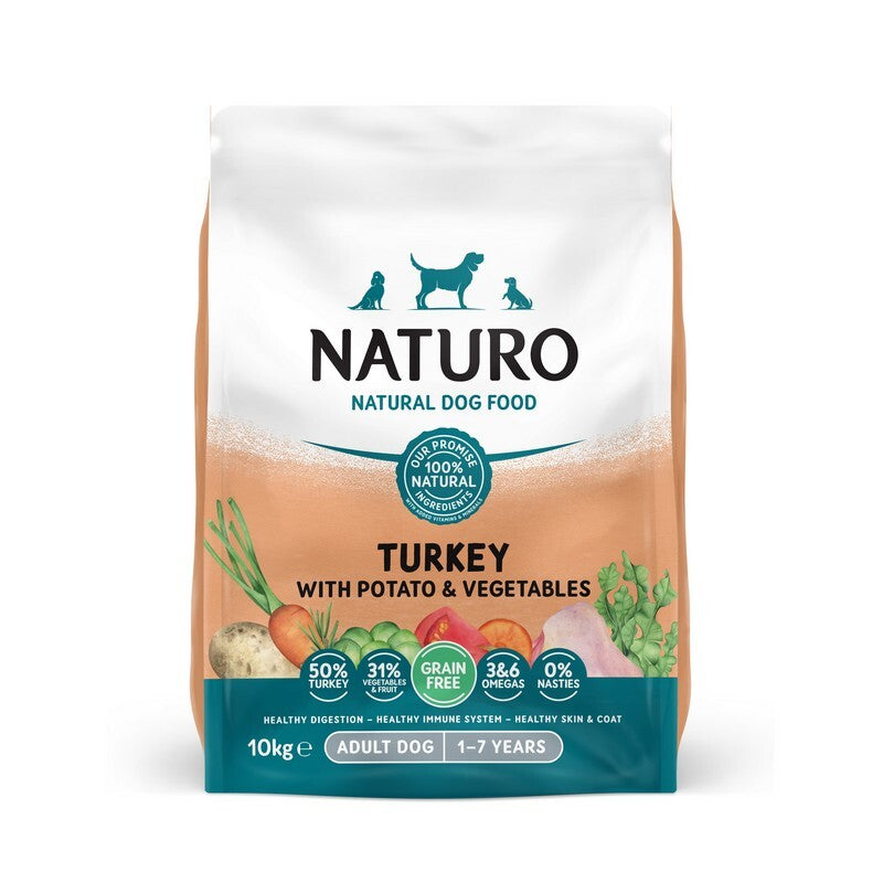 Naturo Adult Grain Free Turkey with Potato & Veg