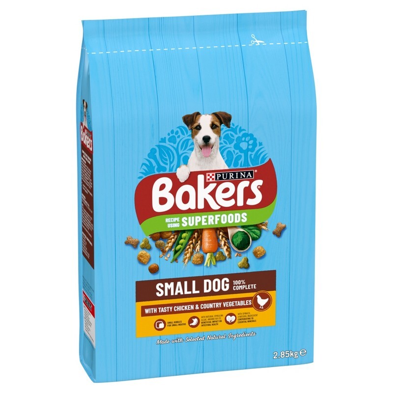 Bakers Complete Small Dog with Chicken & Veg 2.85kg