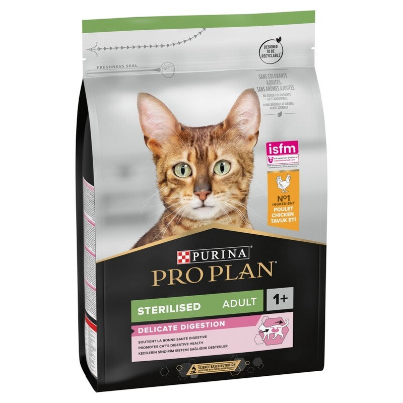 Pro Plan Adult 1+ Sterilised Delicate Digestion with Chicken 3kg