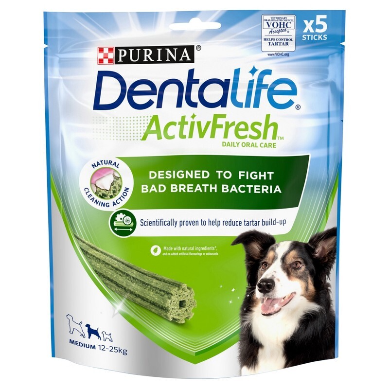 DentaLife ActivFresh Medium 115g (5 Sticks) x 6