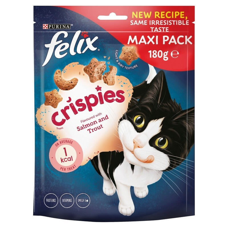 Felix Crispies Salmon & Trout 180g x 5