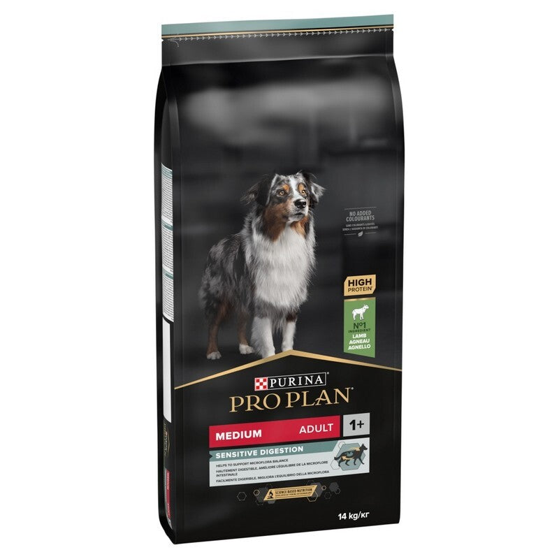 Pro Plan Adult Medium Sensitive Digestion with Lamb 14kg
