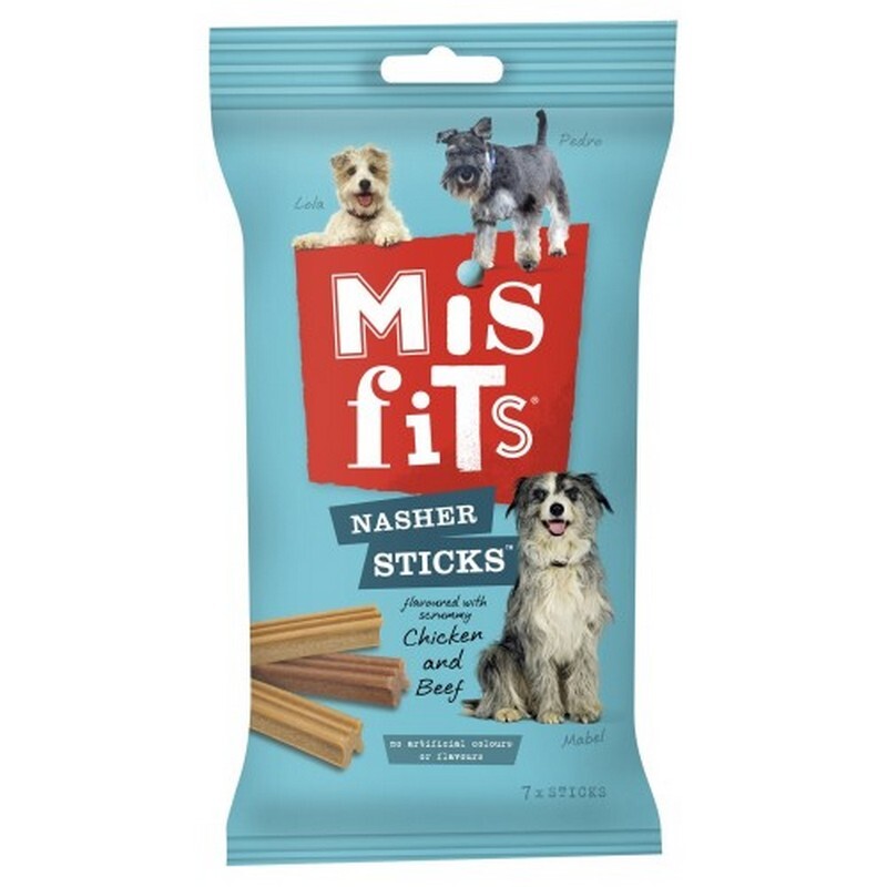 Pedigree Misfits Large Nasher Sticks 270g x 10