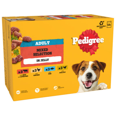 Pedigree Adult Mixed Selection in Jelly