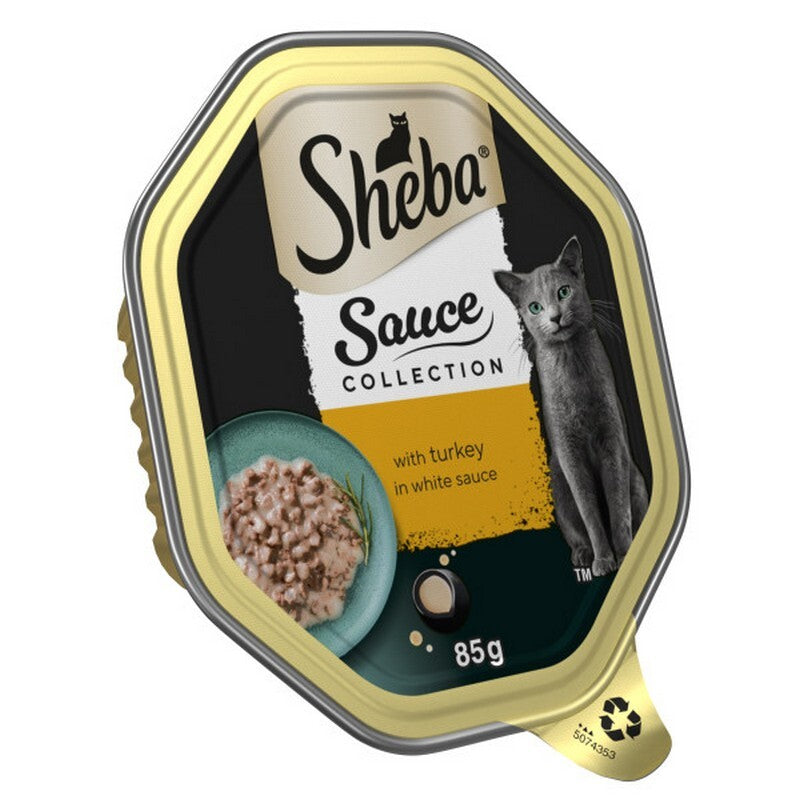 Sheba Fine Recipes Turkey in Gravy Trays 85g x 22