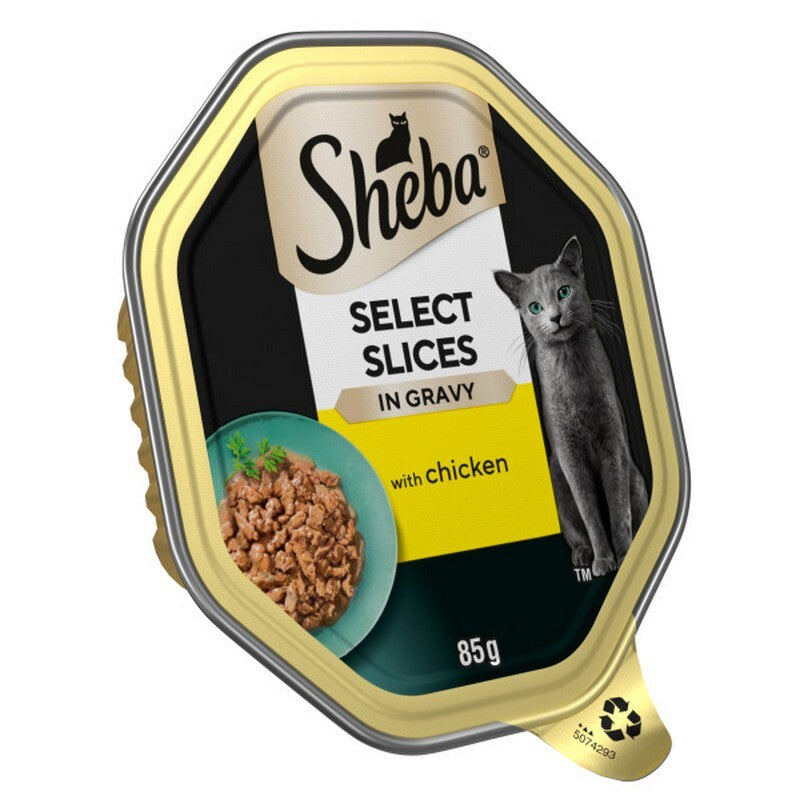 Sheba Tray Select Slices Chicken in Gravy 85g x 22