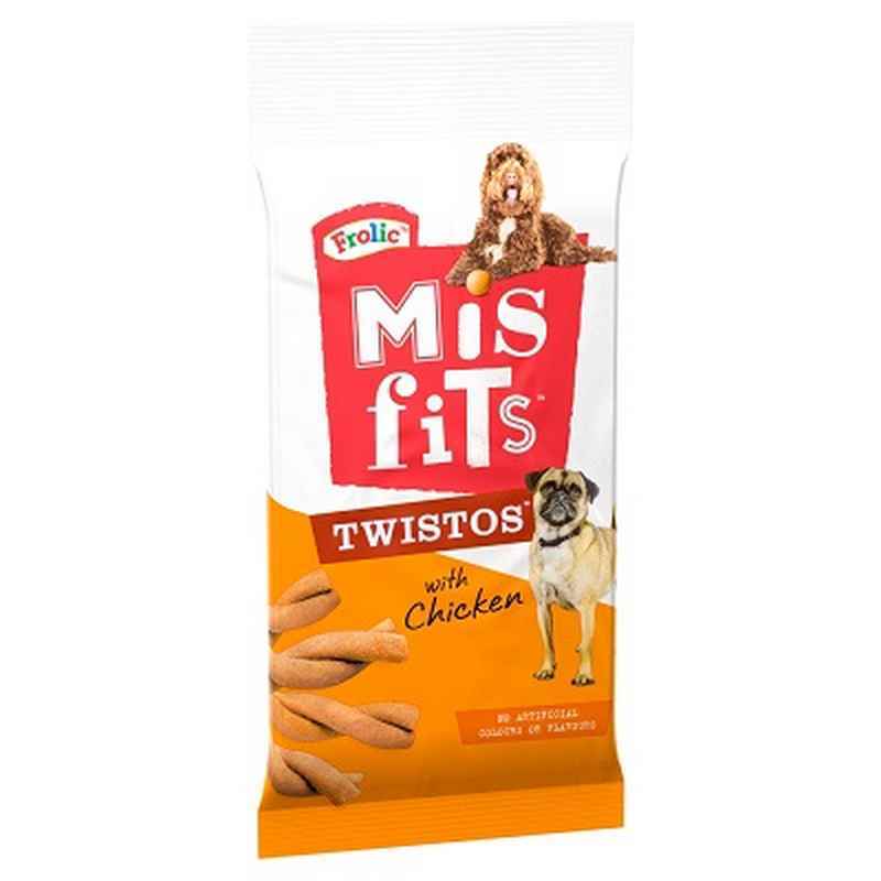 Pedigree Misfits Twistos with Chicken 105g x 18