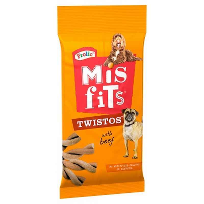 Pedigree Misfits Twistos with Beef 105g x 18