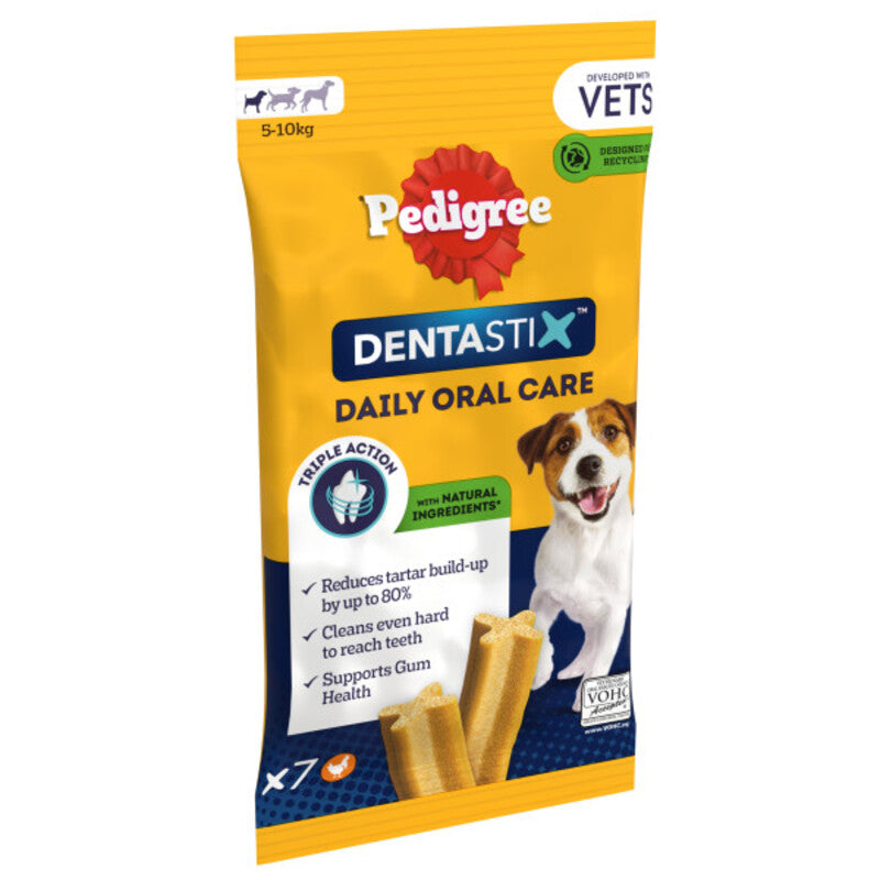 Pedigree Dentastix Daily Dental Chews Small 10 x 7 Sticks
