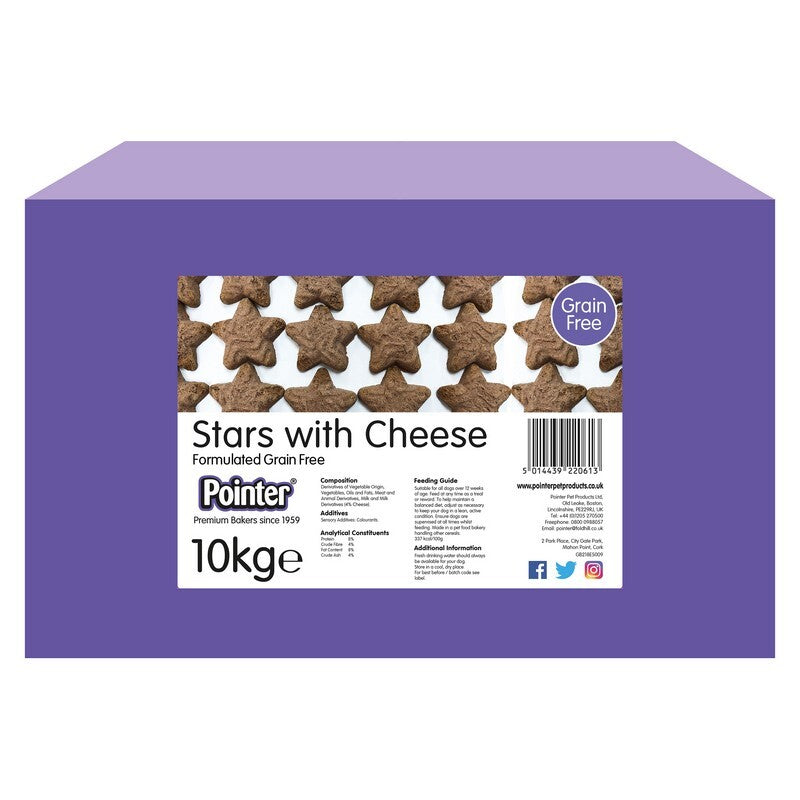 Pointer Stars with Cheese 10kg