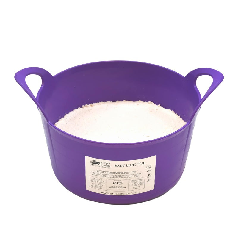 Simple System Salt Lick Tub 10kg
