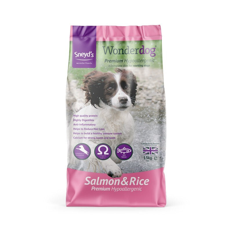 Sneyds Wonderdog Adult Premium Salmon & Rice 15kg