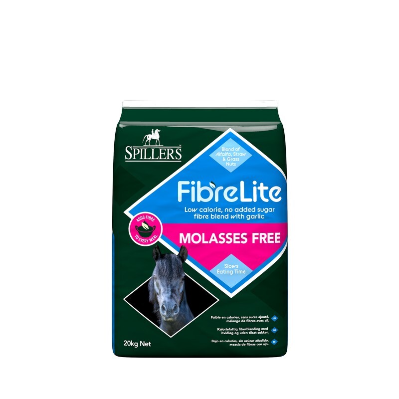 Spillers Fibre Lite Molasses Free 20kg
