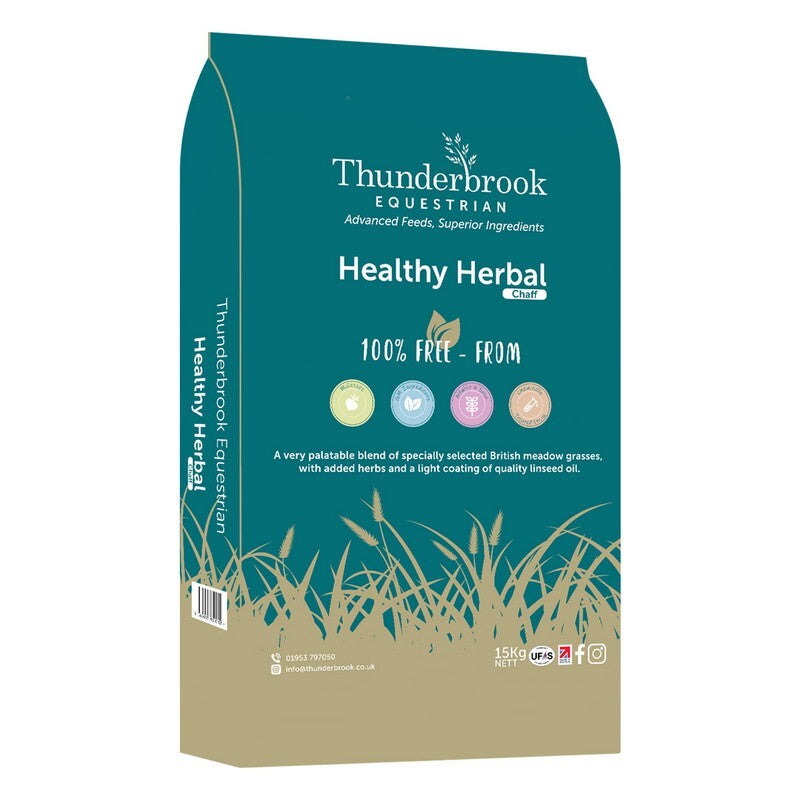 Thunderbrook Equestrian Healthy Herbal Chaff 15kg