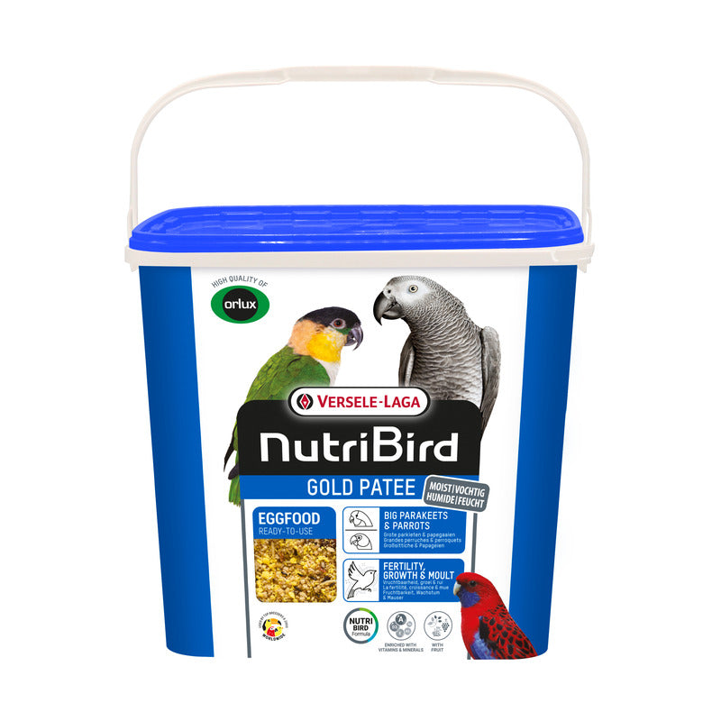 Versele Laga NutriBird Gold Patee Big Parakeets & Parrots