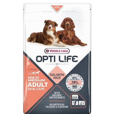 Versele Laga Opti Life Adult Skin Care Medium/Large Salmon