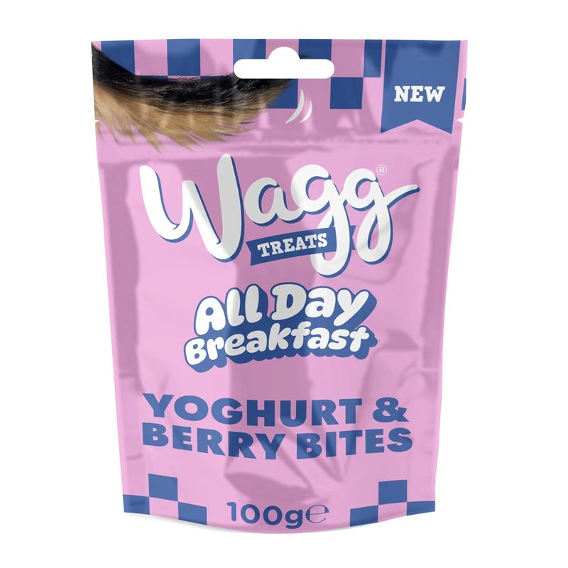 Wagg All Day Breakfast Yoghurt & Berries Treats 100g x 7