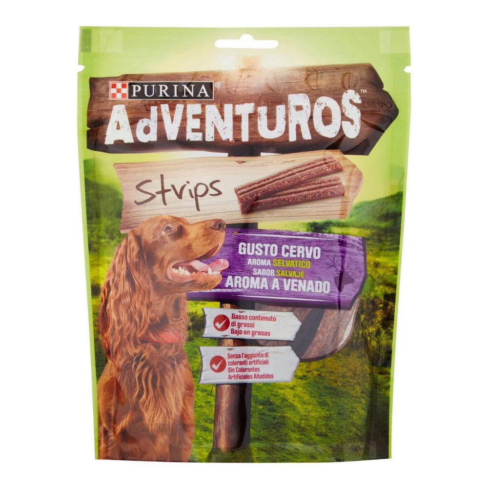 Dog Snack Purina Adventuros Strip (90 g)-0